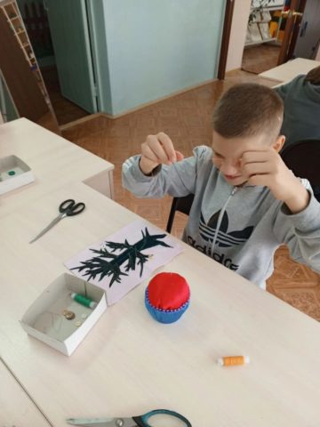Аппликация + рукоделие = развитие